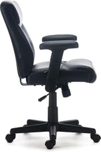 Staples Ergonomic Task Chair, Faux Leather, Adjustable Height - Image 4