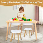 Wooden Step Stool for Kids, Children's Stool Matched Sensory Table, Children - Image 5