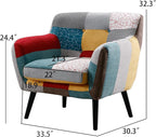 Bonzy Home Modern Accent Chair Set of 2 - Image 2