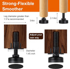 MAQUITA 12 Pack Furniture Leveling Feet Heavy Duty, Adjustable Furniture Feet - Image 3