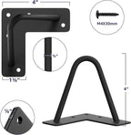 SMARTSTANDARD 4 Inch Heavy Duty Hairpin Furniture Legs, Metal Home DIY Projects - Image 2