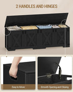 Hzuaneri 59" Storage Chest, Large Storage Trunk - Image 4