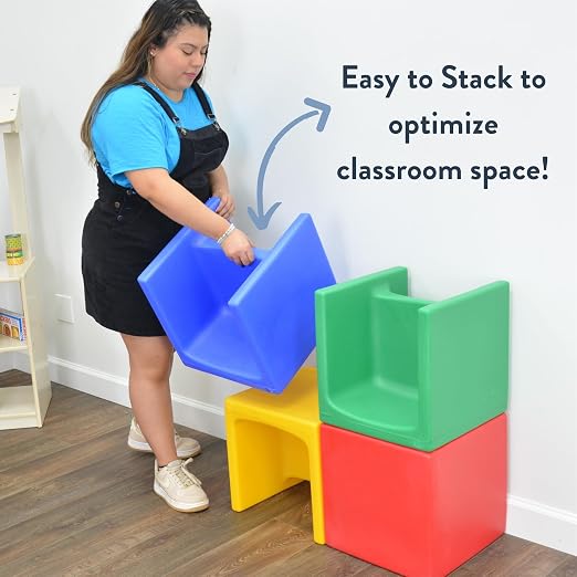 Children's Factory 3-in-1 Cube Chair - Image 8