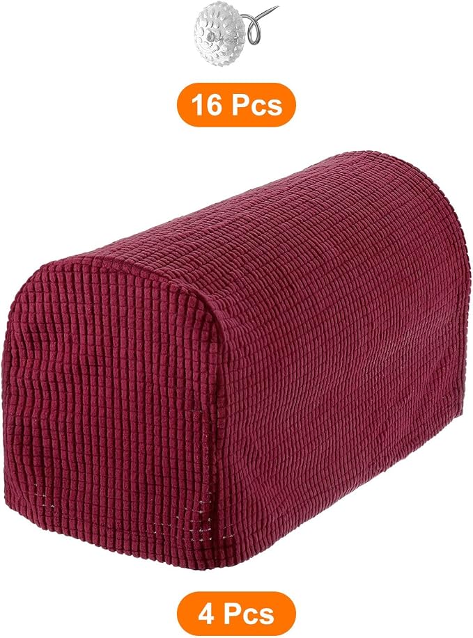 uxcell Stretch Armrest Covers Armchair Anti-Slip - Image 3