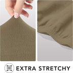 PureFit Super Stretch Chair Covers Fleece Couch Covers - Image 4