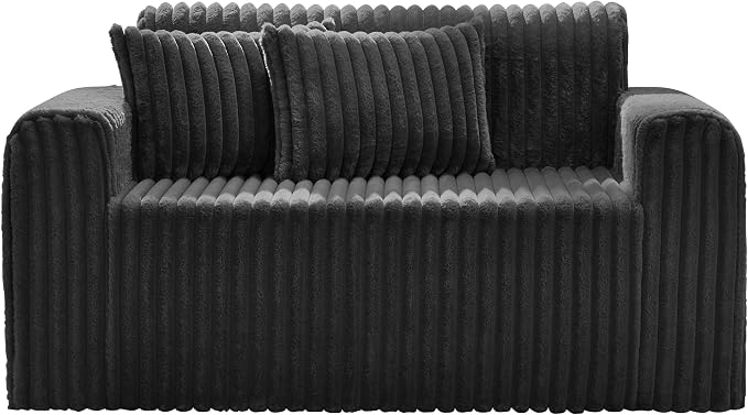Hobestluk Couch Sofa 2-Seater Foam Sofa Loveseat - Image 8