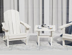 SERWALL Folding Outdoor Side Table Set of 4, Small Adirondack Side Table - Image 9