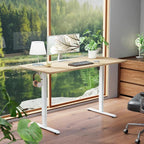 Veken 55 Inch Large Electric Standing Desk, 4 Memory Heights Adjustable - Image 3
