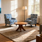 Mid Century Modern Accent Chair, Upholstered Comfortable Living Room - Image 5