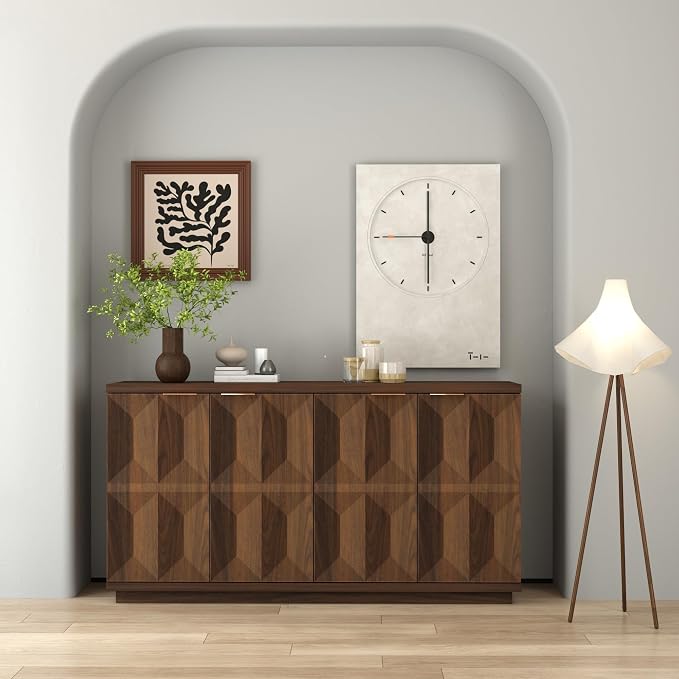 Brafab Buffet Cabinet, Wood Sideboard Cabinet - Image 5