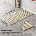 Roll-Up Japanese Floor Bed Frame, Breathable Moisture Resistant Support Board - Image 4