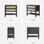 SICOTAS Night Stands Set of 2 for Bedroom, Large Bedside Tables - Image 9