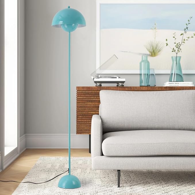 COSYLUX Modern Floor Lamp for Living Room, Industrial Tall Standing Lamp for - Image 3