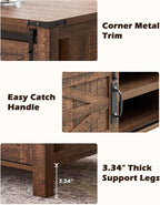 OKD 48" Farmhouse Lift Top Coffee Table - Image 7