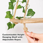 RICHER HOUSE Macrame Floating Shelves - Image 6