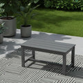 HDPE Patio Coffee Table, All-Weather Outdoor Coffee Table by YourPerfectOutdoorEscape