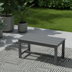 HDPE Patio Coffee Table, All-Weather Outdoor Coffee Table by YourPerfectOutdoorEscape
