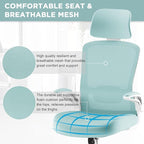 Mimoglad Office Chair, High Back Ergonomic Desk Chair - Image 6