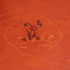 Square Folding Coffee Table, Korean Style Wooden Multifunctional Dining - Image 6
