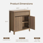 SICOTAS 29" Fluted Buffet Cabinet - Image 2