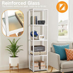 OUTON 67" Glass Display Shelf - Image 5