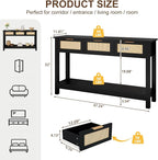 Luoxiao Entryway Table, Narrow Hallway Table - Image 3