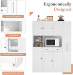 VilroCaz Farmhouse Style Large Kitchen Pantry - Image 4