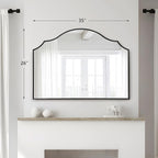 Besdomus Scalloped Arched Mirror - Image 4