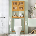 VIAGDO Over The Toilet Storage Cabinet, Tall Bathroom Cabinet Organizer - Image 7