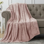 Utopia Bedding Soft Fleece Bed Blanket Throw Size Rose Pink | Microfiber Plush by UTOPIABEDDING