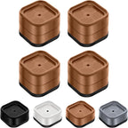 Furniture Risers Adjustable Bed Risers Heavy Duty Lifts Height 2", Square by EnjoyLifeEnjoyHappiness
