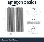 Amazon Basics Portable Energy Saving Noise Reducing Blackout Curtain Shade - Image 2