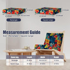 8Pcs Outdoor Cushion Covers, Stretch Patio Furniture Couch Chair Slipcovers | - Image 2