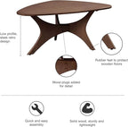 INK+IVY Blaze Triangle Wood Coffee Table Plywood - Image 6