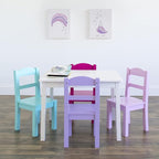 Humble Crew Kids Table and Chair Set, Toddler Activity Table - Image 3