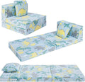 MeMoreCool Glow Dinosaur Tri-fold Sofa Bed by MeMoreCool