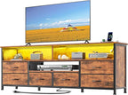 Furologee 63 Inch Entertainment Center, TV Stand by Furologee