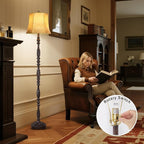 Scenekoy Vintage 66” Tall Floor Lamp - Image 2
