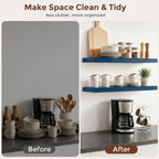 fuqing Dark Blue Floating Shelves | 24 Inch Floating Shelves - Image 7