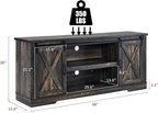 AMERLIFE 66" Farmhouse TV Stand - Image 2