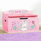 DIBSIES Personalized Creative Wonders Toy Box, Unicorns & Rainbows, 30 x 19.25 - Image 3