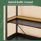 Huuger 6 Tier Bookshelf, Display Bookshelf - Image 7