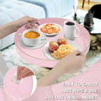 MAONAME 13" Round Tray, Modern Decorative Trays - Image 3