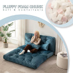 Folding Sofa Bed, Convertible Sleeper Chair - Image 4