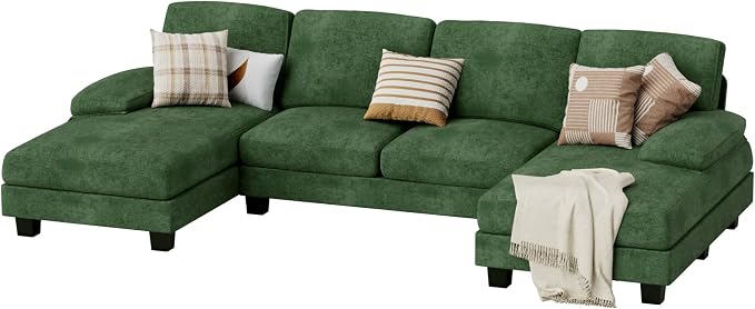 JUMMICO Sectional Couches for Living Room, U Shaped Couch - Image 7