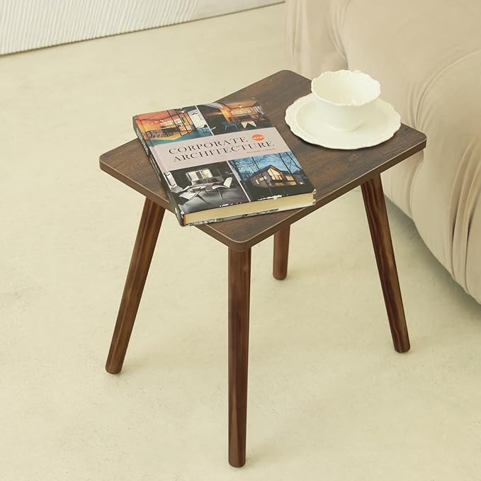 AWASEN Side Table, Small Wood End Table Living Room, Mini Bed Side Table Modern - Image 5
