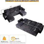 Modular Sectional Sleeper Sofa Bed, Couches - Image 3