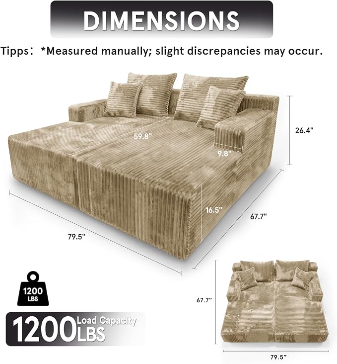 Sytopia Loveseat Chaise Lounge - Image 2