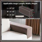 OHSIO Sectional Couch Covers, Wear Resistant Stretch Sofa Covers Washable Soft - Image 2