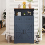 Befrases Farmhouse Blue Storage Cabinet - Image 6